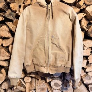 Vintage Carhartt 100 Year Anniversary Hooded Work Jacket – Men’s L